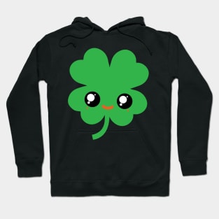 Cute Irish Shamrock Kawaii Hoodie